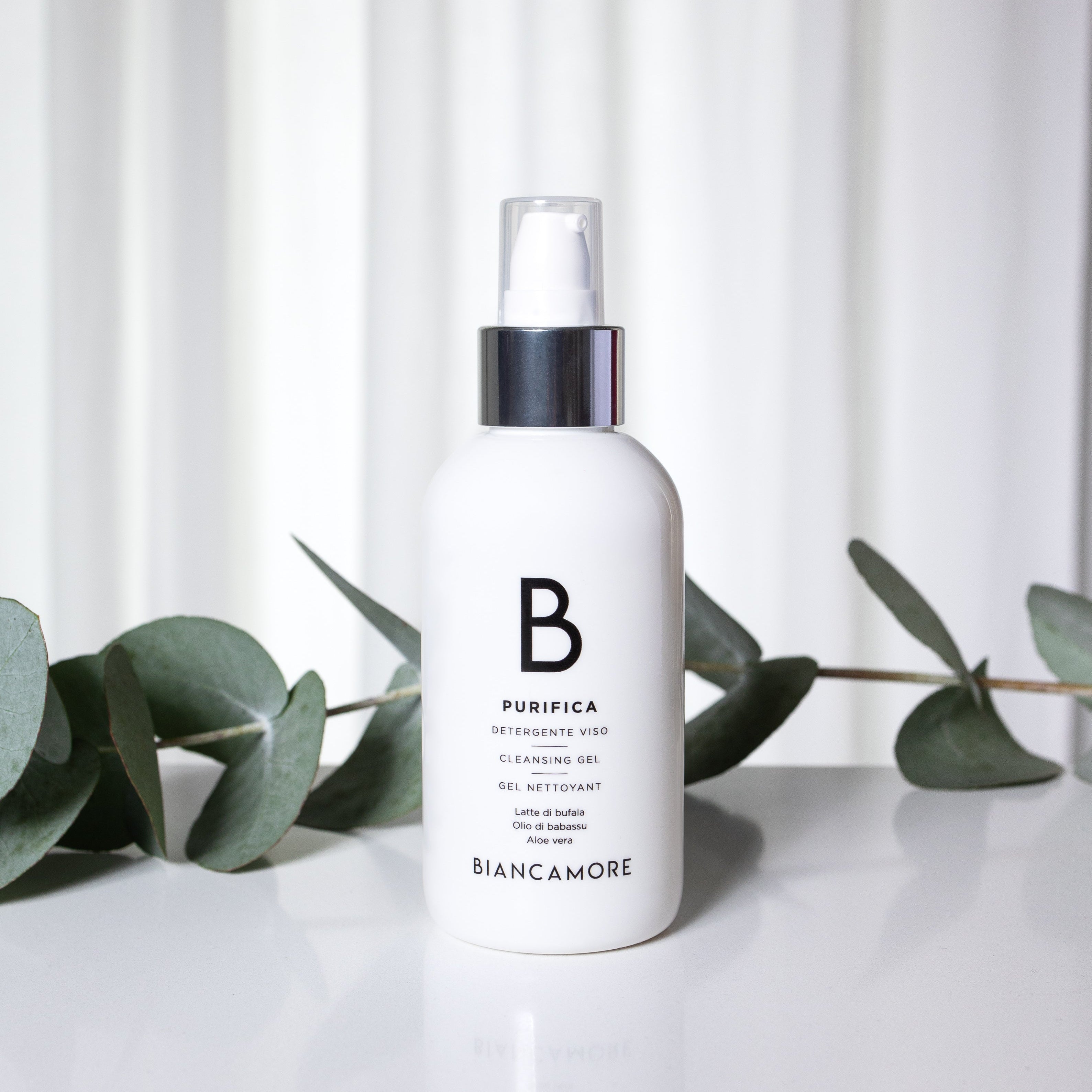 Detergente viso al latte di bufala