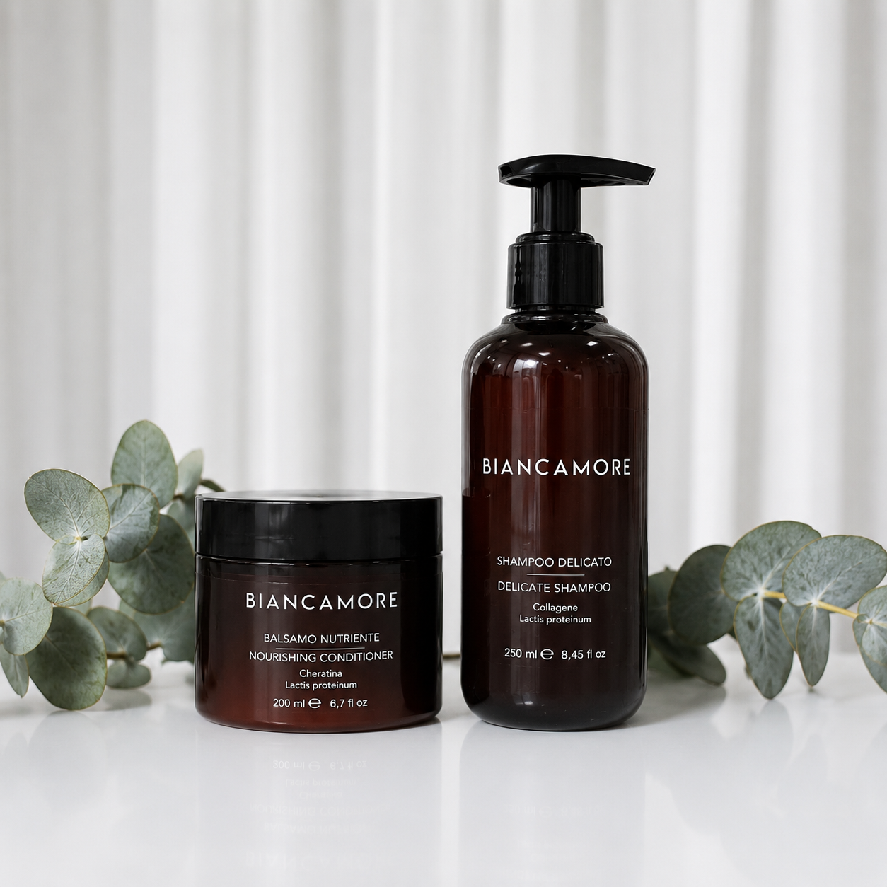 Shampoo con latte di bufala
