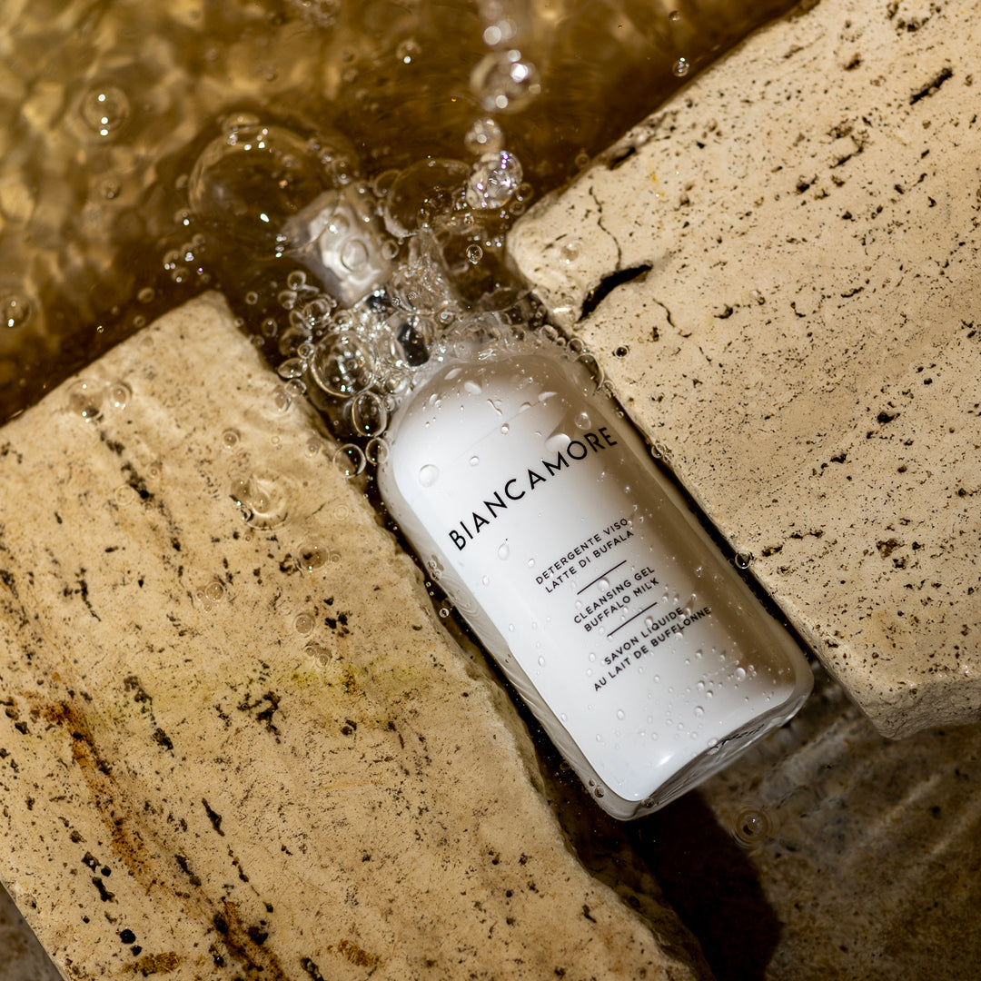 Detergente viso al latte di bufala