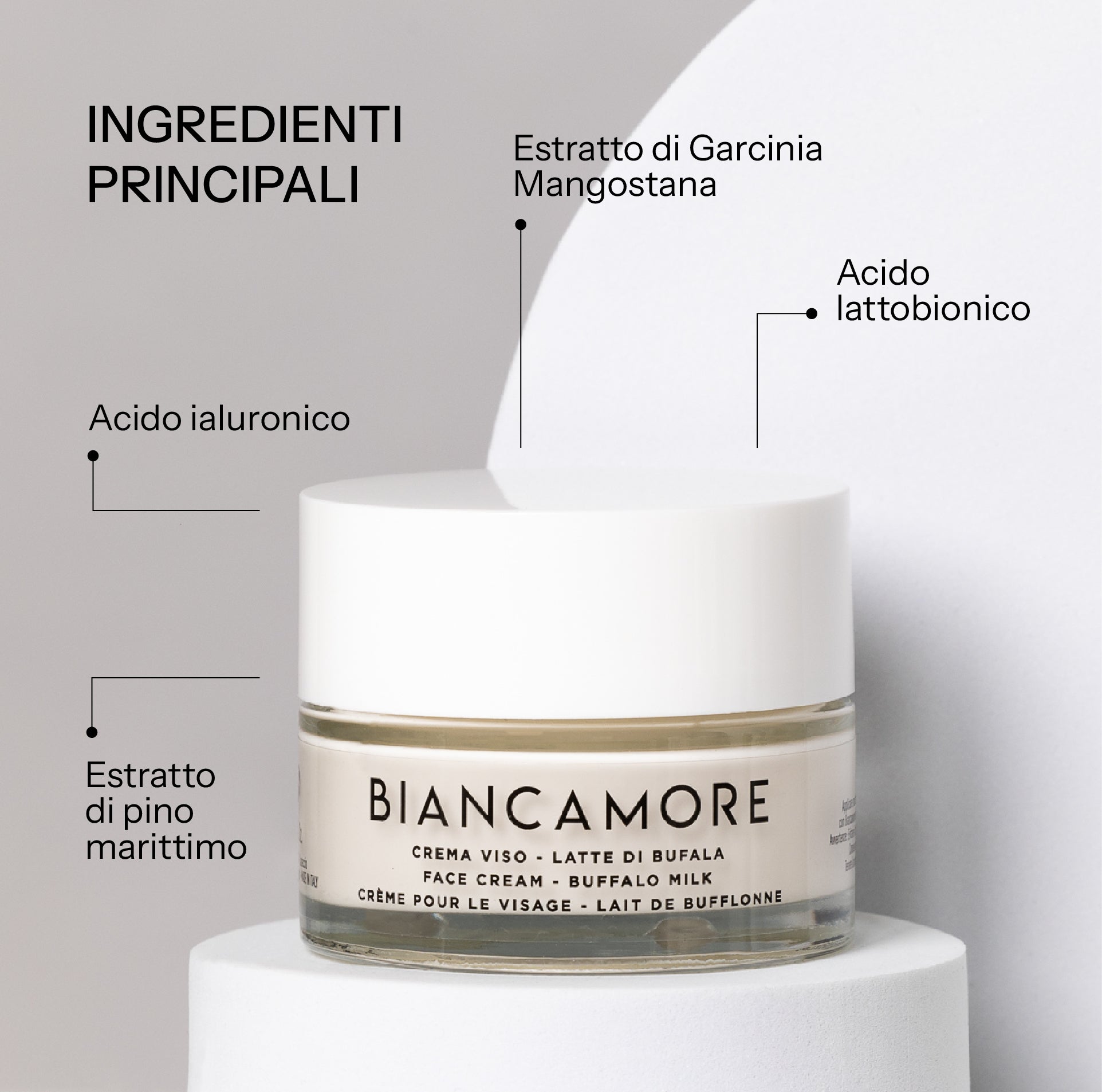 Crema viso al latte di bufala
