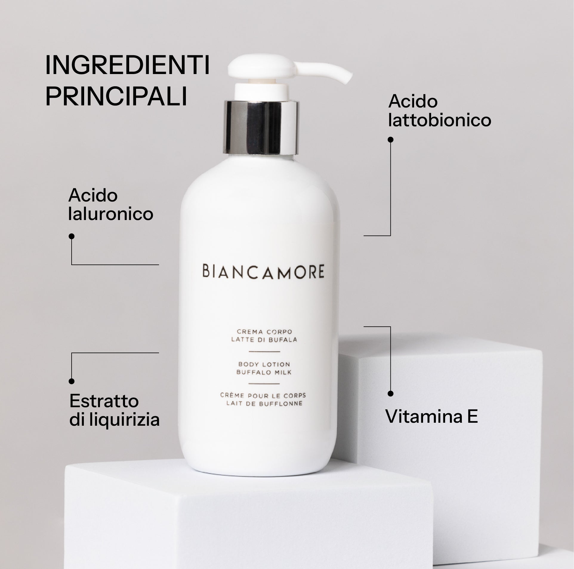 Crema corpo al latte di bufala